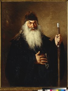 Protodiaken door Ilya Efimovich Repin