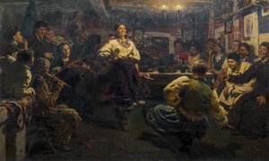 Vetchornitsi door Ilya Efimovich Repin