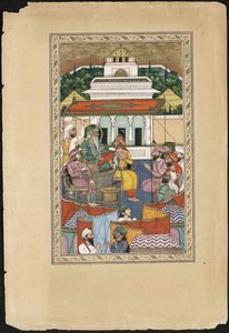 Maharaja Ranjit Singh, 1841 door Imam Bakhsh Lahori