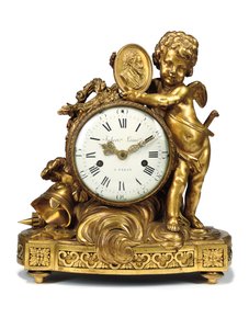 Louis XVI schoorsteenklok, eind 18e eeuw