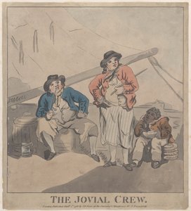 De Vrolijke Bende door Imitator of Thomas Rowlandson.