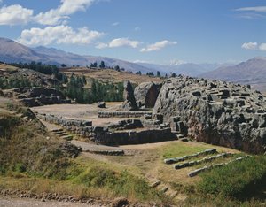 Heilige plaats van de Inca door Incan