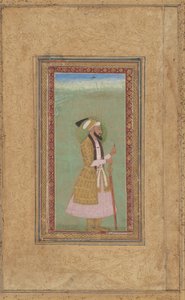 Portret van een Prins met een Robijn door Indian 18th Century