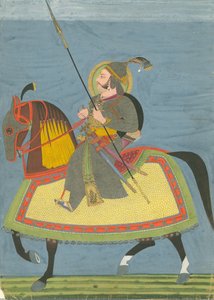 Shri Bakht Singh 1706-1752, Maharaja van Jodhpur door Indian Art