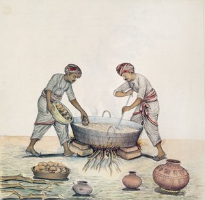 Suikermaken, Bombay, c.1873 door Indian School