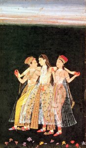 Een prins met twee concubines