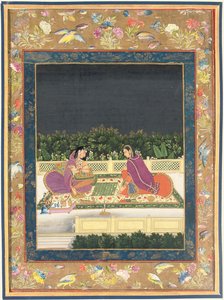 Een schaakspel, Mughal India, tweede helft van de 18e eeuw