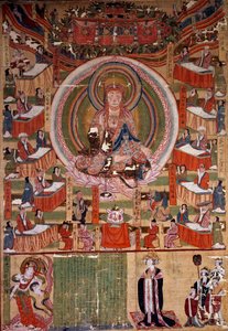 Boeddhisme: De Bodhisattva Ti-tsang, Meester van de Zes Condities en Tien Koningen van de Hel