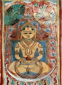 Jainisme: voorstelling van een Jain profeet door Indian School