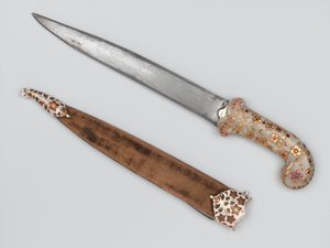 Khanjar die toebehoorde aan Tipu Sultan, genomen in Seringapatam, circa 1799