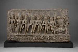 Navagraha, ca. 950-1000 door Indian School