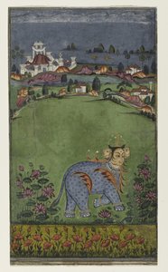 Pagina uit een astrologisch verhandeling, ca. 1750