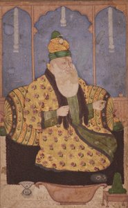 Portret van een soefi-sjeik, c.1670 door Indian School