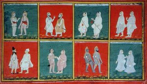 Religieuze Bedelmonniken, Udaipur, c.1810-20
