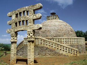 De Grote Stupa door Indian School