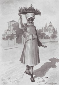Bombay / Mumbai: Kerstvreugde (z/w foto)