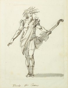 Overstromingen: het koor, c.1631 door Inigo Jones