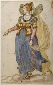 Dame in vermomming door Inigo Jones