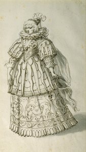 Masquer, ca. 1638