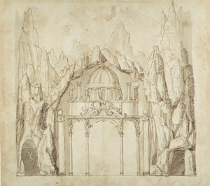 Paleis in een grot, ca. 1611