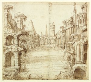 Het gevallen huis van ridderlijkheid, ca. 1610 door Inigo Jones