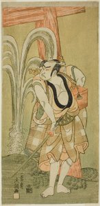 De Acteur Otani Hiroji III in een Ongeïdentificeerde Rol door Ippitsusai Bunchō
