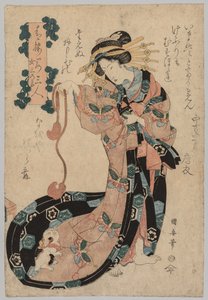 Courtisane door Ipposai Kuniyasu
