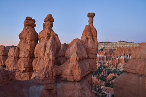 Een landschap in Bryce Canyon National Park, Utah, 2020