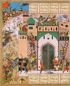Shah Anushirvan verovert het fort van Saqila door Iranian Master