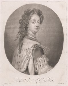 Barbara, Hertogin van Cleveland (overleden 1709) door Isaac Beckett