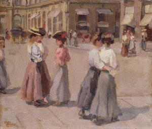 Een Middagwandeling door Isaac Israels