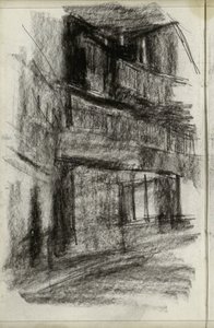 Gebouw door Isaac Israels