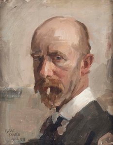 Zelfportret met sigaret, 1909