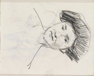 Vrouwenhoofd door Isaac Israels