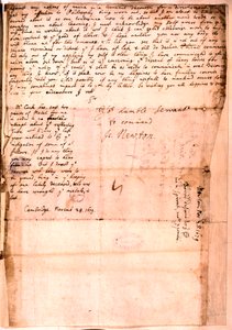 Brief geschreven door Isaac Newton, 28 november 1679 door Isaac Newton