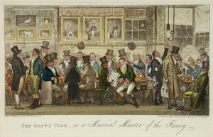 The Daffy Club, of een Muzikale Muster van de Fancy, gepubliceerd in 1824