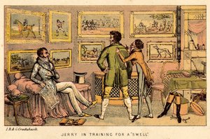 Jerry in training voor een dandy door Isaac, Robert and George Cruikshank