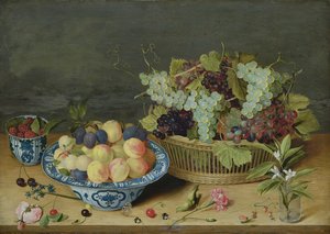 Stilleven met fruit