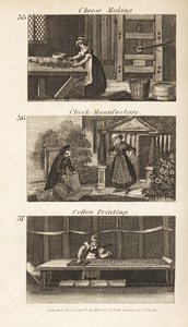 Ambachten in Regency Engeland: Kaas maken, controle productie en katoen bedrukken door Isaac Taylor