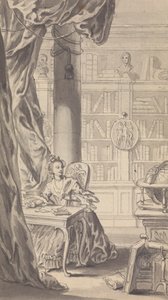 Ongeïdentificeerd tijdschrift/toneelstuk illustratie door Isaac Taylor