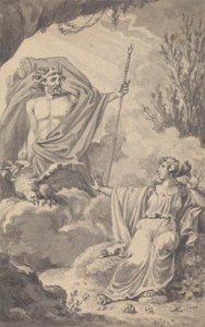 Ongeïdentificeerd Tijdschrift / Toneel Illustratie door Isaac Taylor