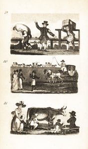 Waterman, Ticket Porter, Fellowship Porter, Coachstand en Verse Melk van de Koe door Isaac Taylor