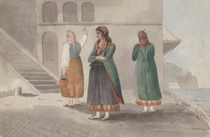 Kostuum in Procida-Napels door Isaac Weld