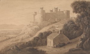 Harlech Castle door Isaac Weld