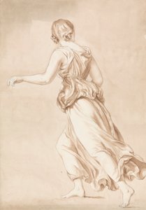 Rennende vrouw door Isaac Weld
