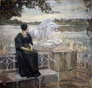Portret van de vrouw van de kunstenaar