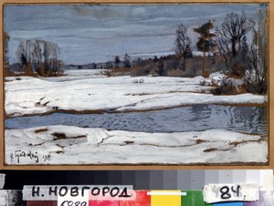Lente door Isaak Israilevich Brodsky