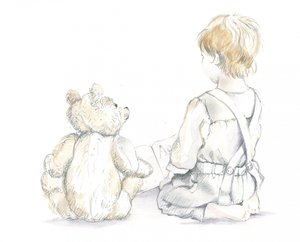 Arthur en Teddy leren het alfabet
