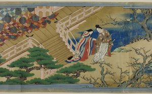 Joruri Monogatari door Isawa Matabei