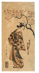Arashi Tamagashiwa door Ishikawa Toyonobu